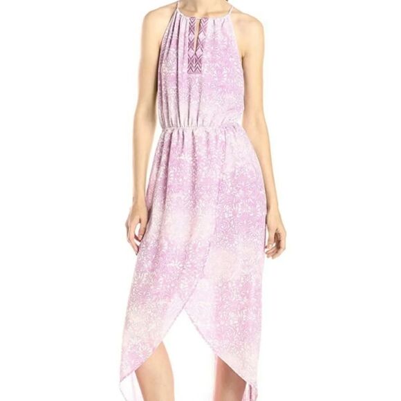 Sanctuary Purple Capetown High Low‎  Maxi Dress In Faded Lotus Size XS - Picture 1 of 14